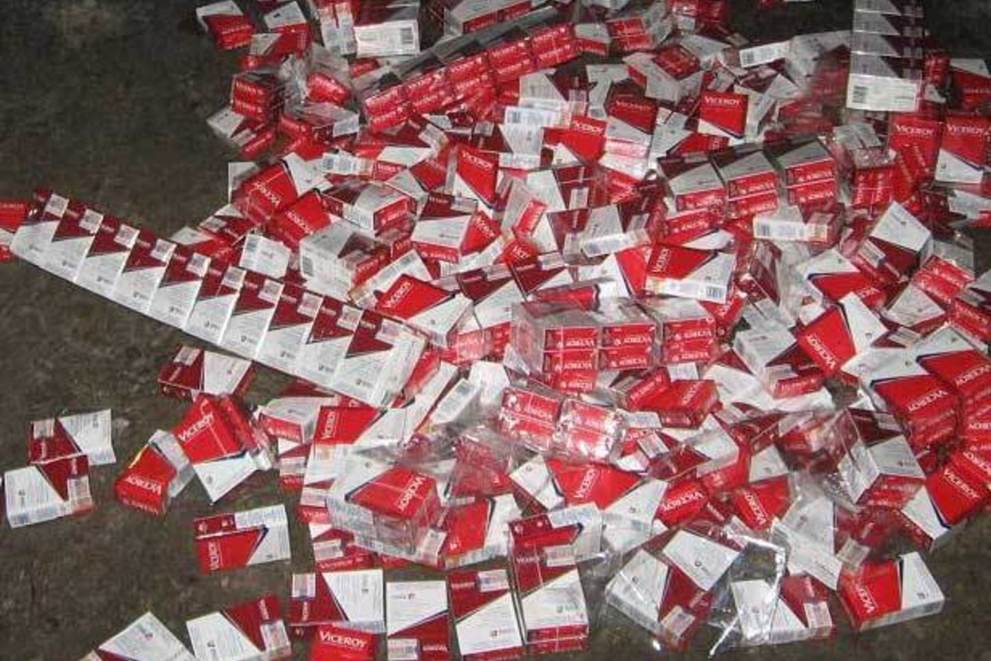 Ieškodami šių cigarečių nusikaltėliai pateko į pasieniečių pasalą.