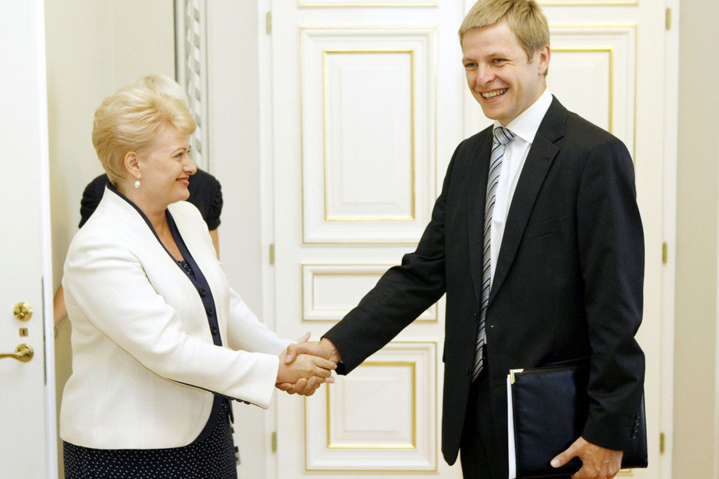 D.Grybauskaitė ir R.Šimašius.
