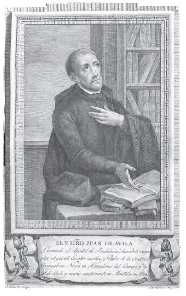 1500-1569 metais gyvenęs Šv.Jonas Avilietis buvo svarbus veikėjas kontrreformacijos judėjime.