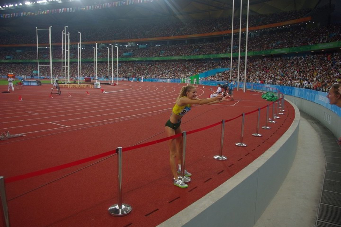 A.Palšytė finale sekmadienį trečiuoju bandymu peršoko į 1 m 96 cm aukštį iškeltą kartelę ir pakartojo Lietuvos rekordą.