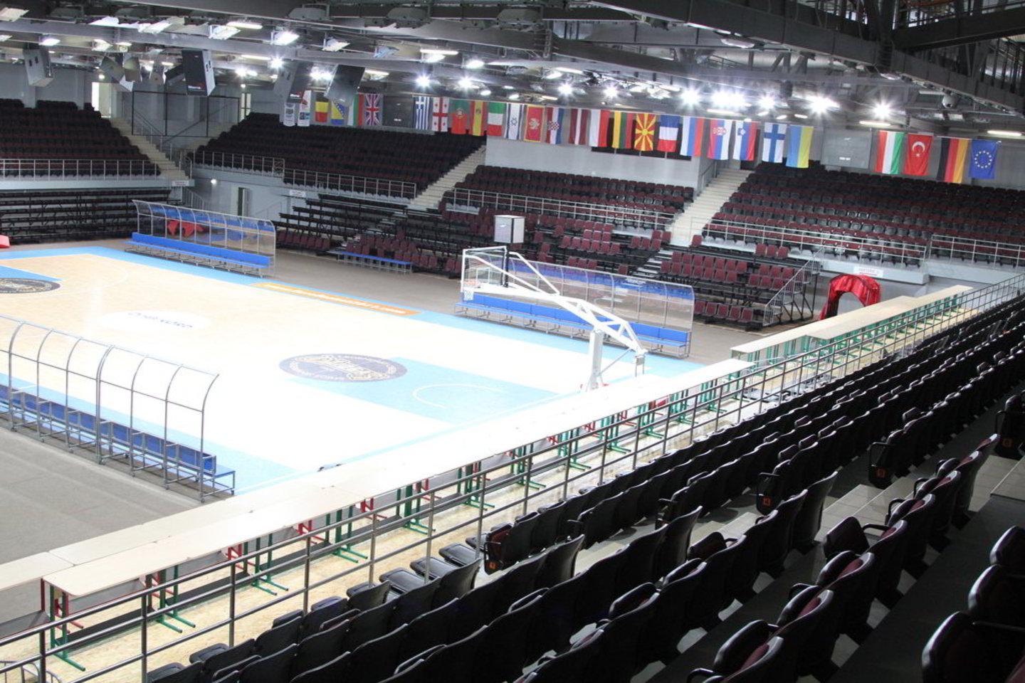 Alytaus sporto ir rekreacijos centre gali tilpti beveik 5,5 tūkst. žiūrovų.