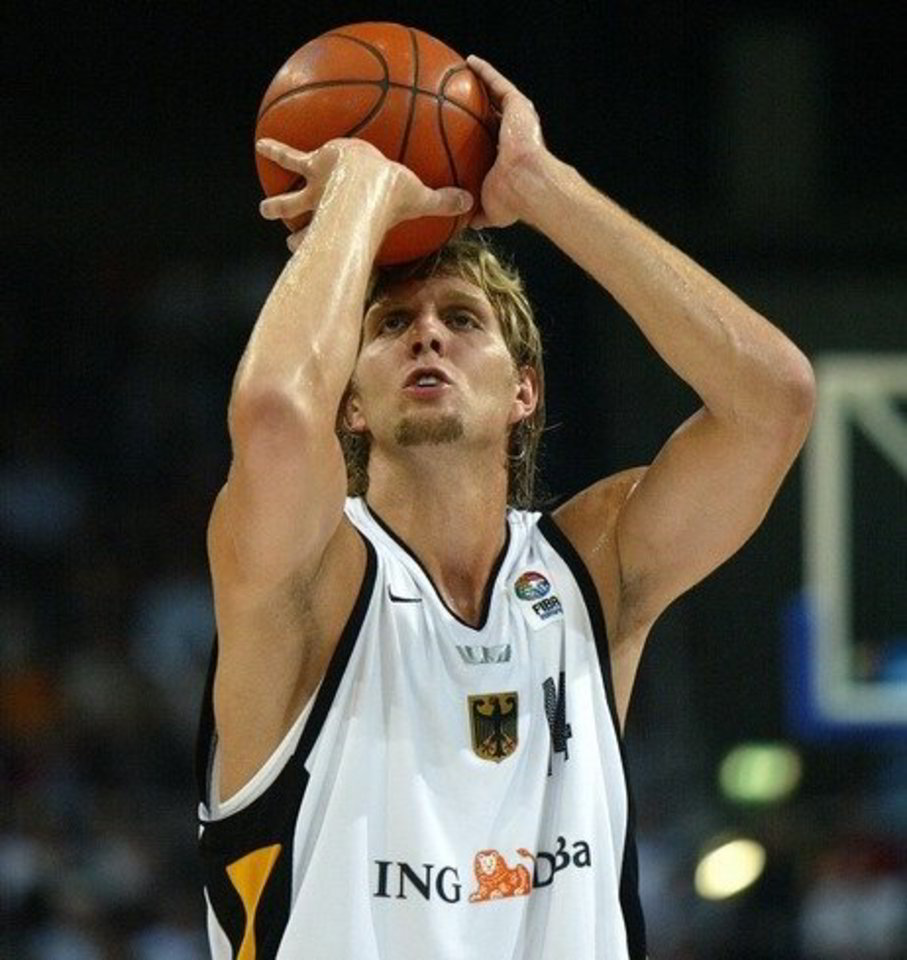 D.Nowitzki yra Vokietijos rinktinės lyderis ir viltis.