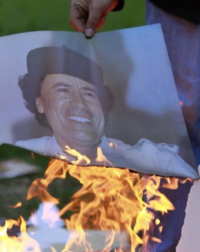 M.Gaddafi pareiškė, kad slapta pasivaikščiojo po sostinę.