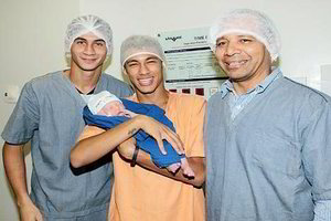 Devyniolikmetis Brazilijos futbolo virtuozas Neymaras tapo tėvu (nuotraukos)