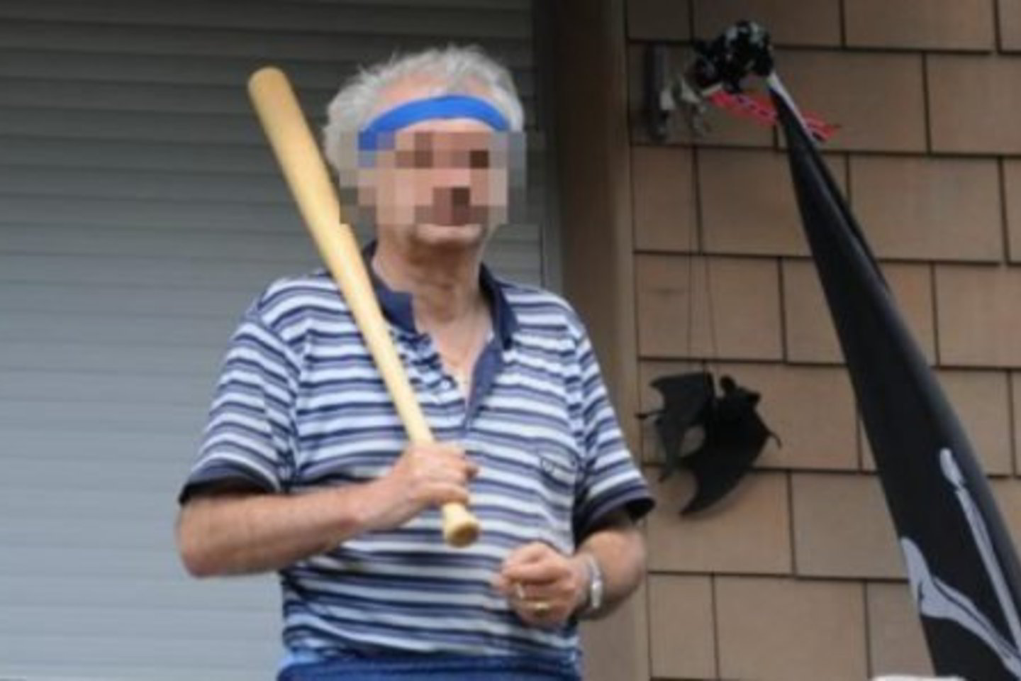 "Samurajus" policijai nepasidavė pusę dienos.