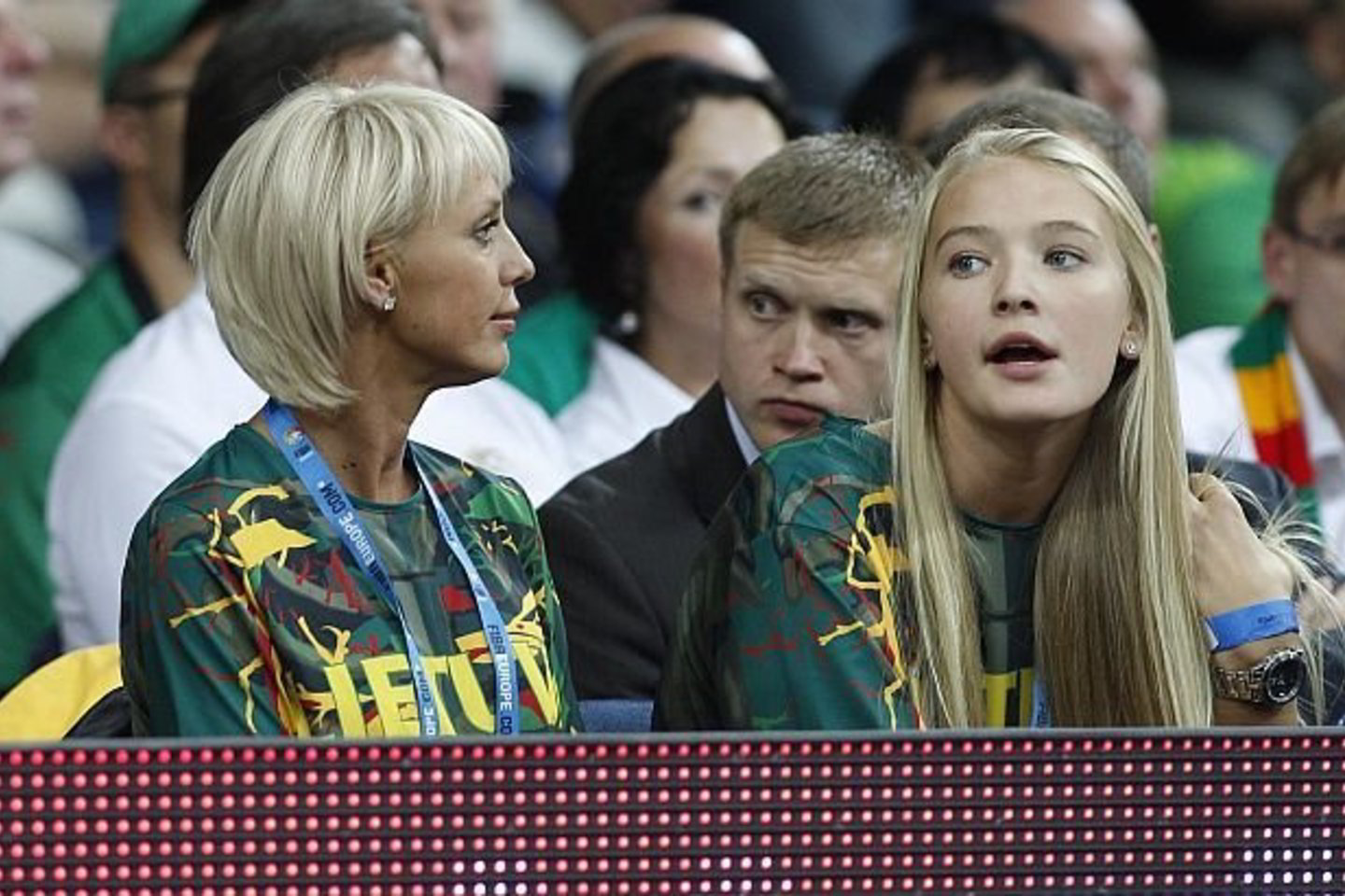 I.Sabonienė su dukra Aušrine.