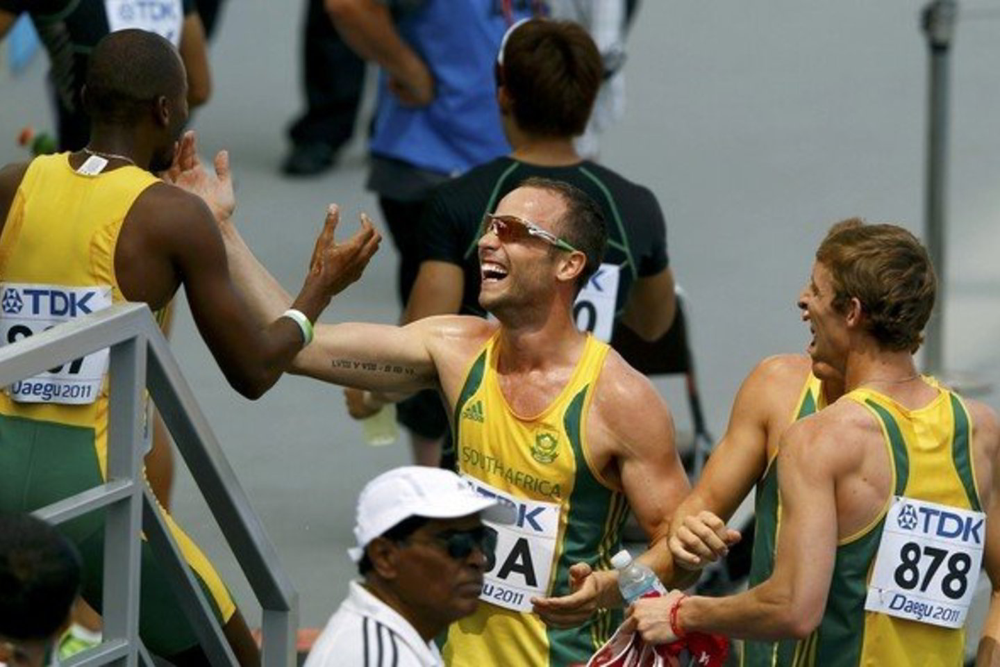 O.Pistorius padėjo savo komandai prasibrauti į vyrų estafetės finalą.