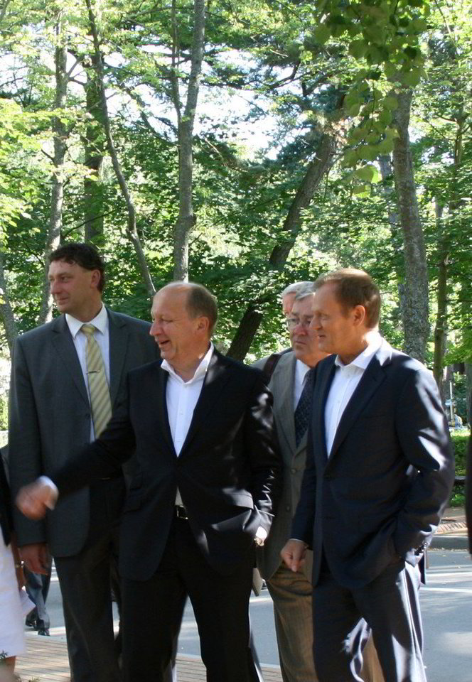 A.Kubilius ir D.Tuskas Palangoje.