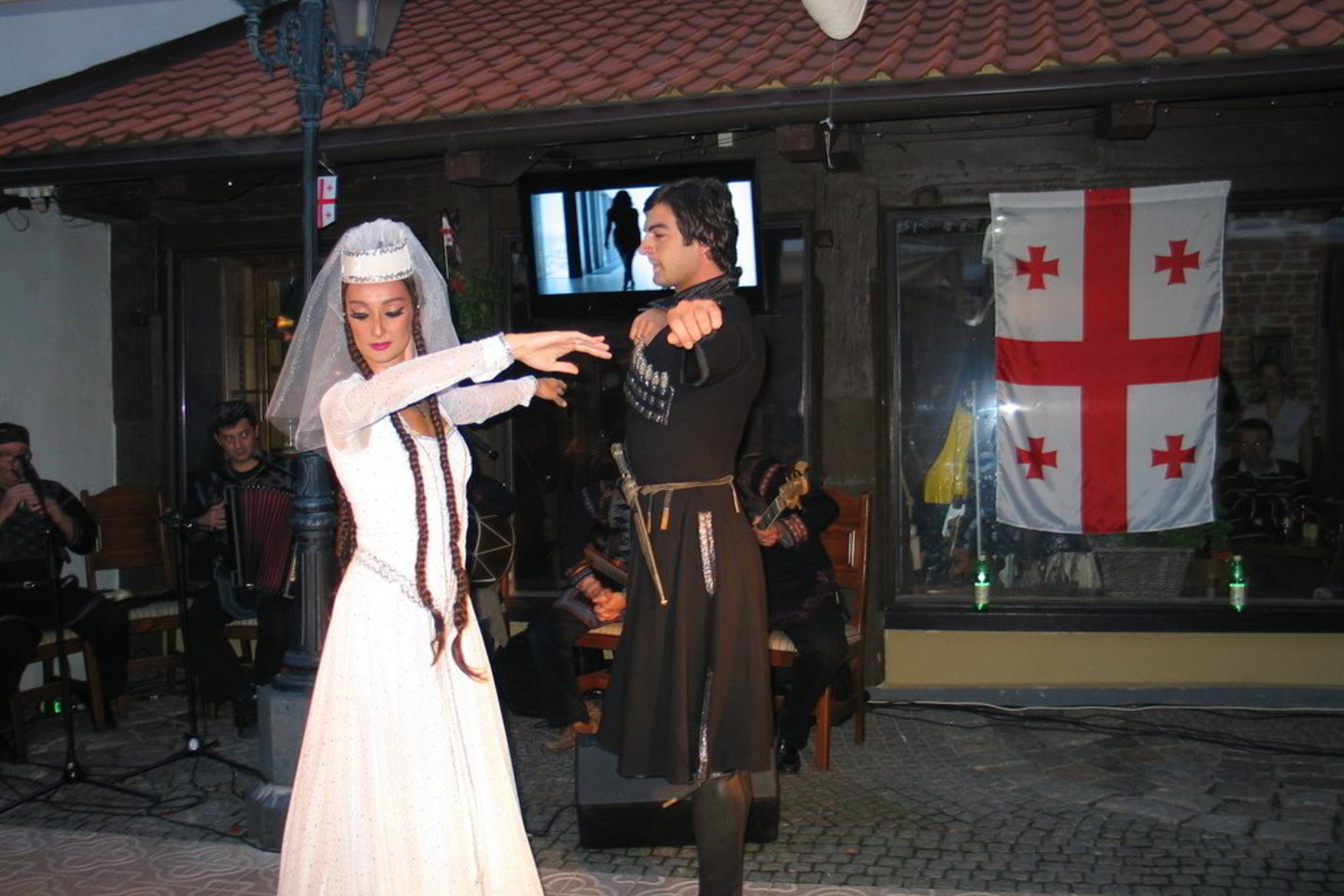Gruzijos dienos Friedricho pasaže.