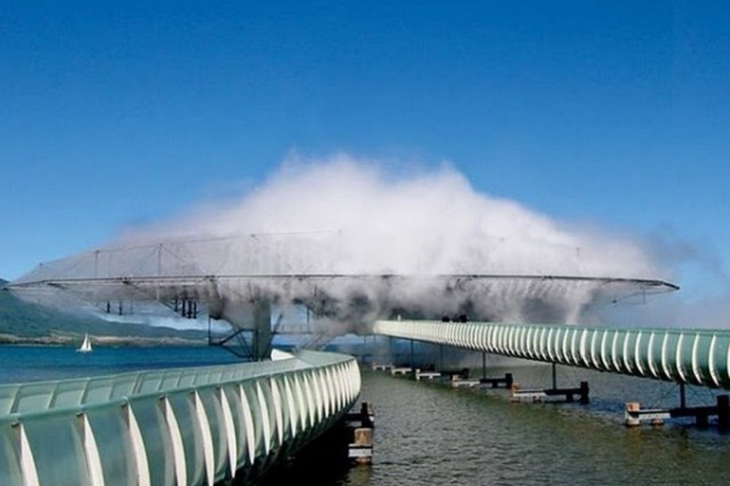 Blur Building Yverdon-les-Bainze, Šveicarijoje