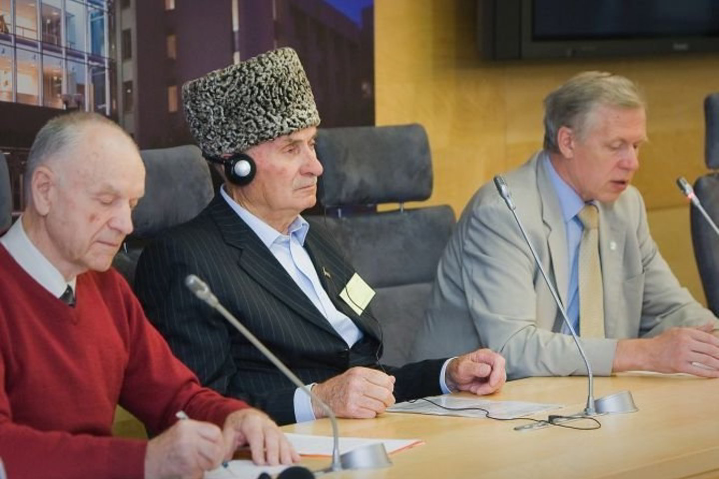 Iš kairės: A.Endriukaitis, D.Altemirovas ir R.Kupčinskas.