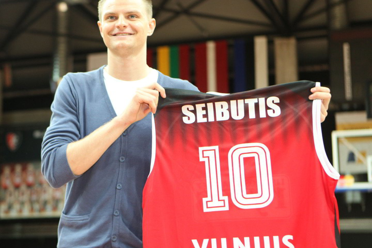 Komandos naujokas R.Seibutis pelnė 12 taškų