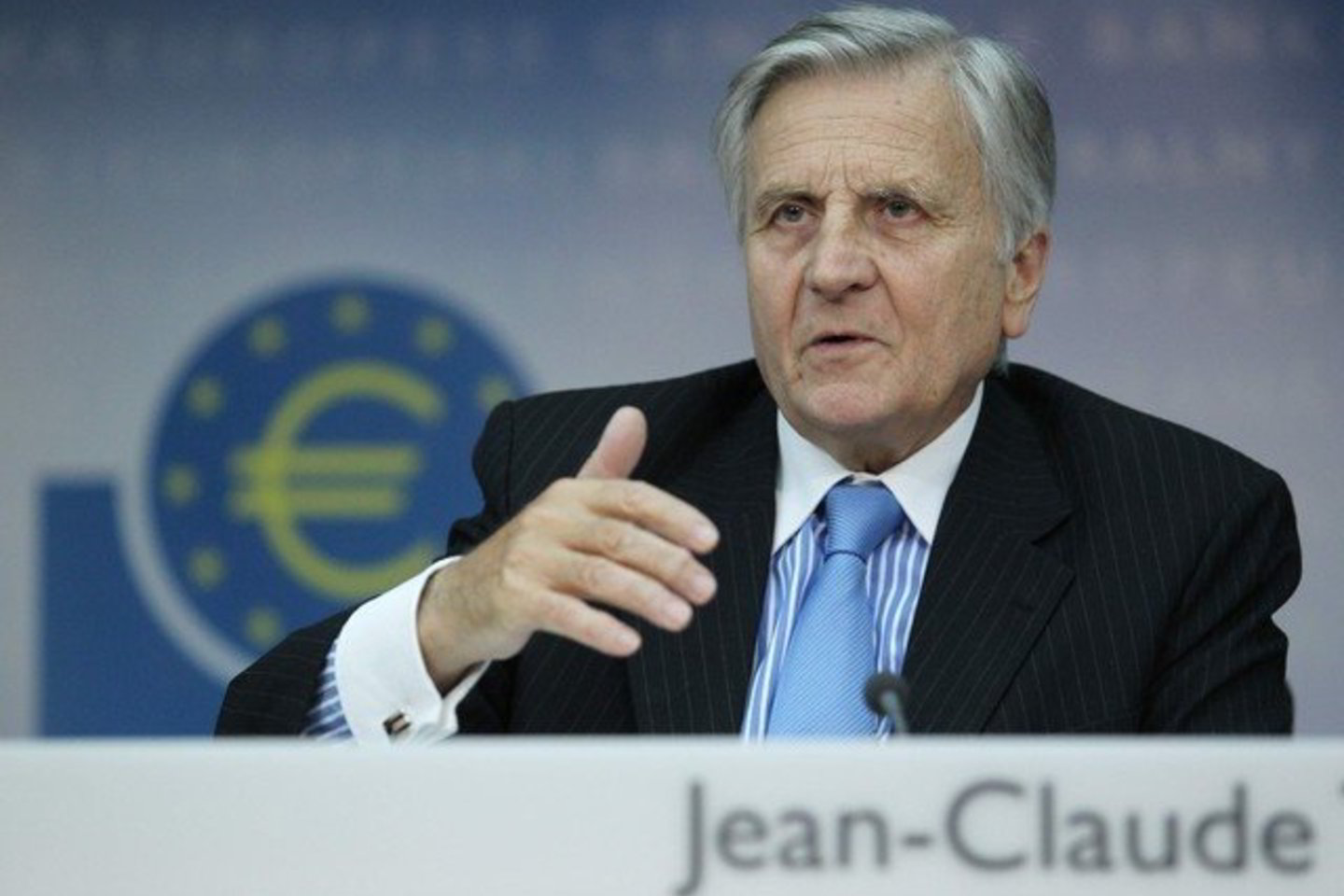J.Claude'o-Trichet vadovaujamas ECB nepakeitė bazinės palūkanų normos.