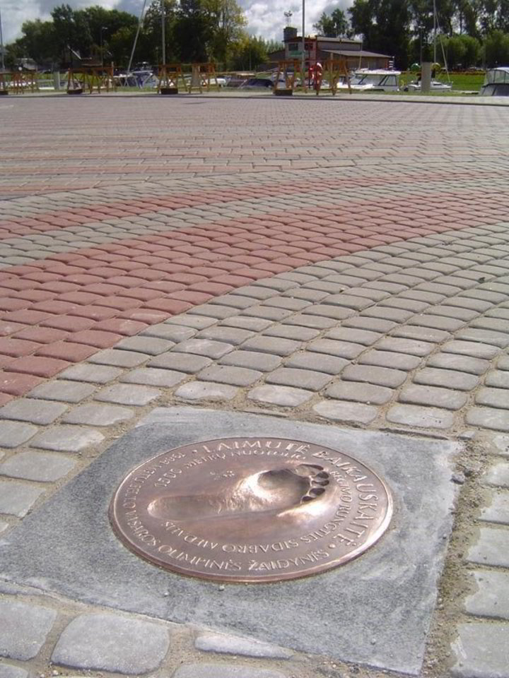 L. Baikauskaitės „pėda“