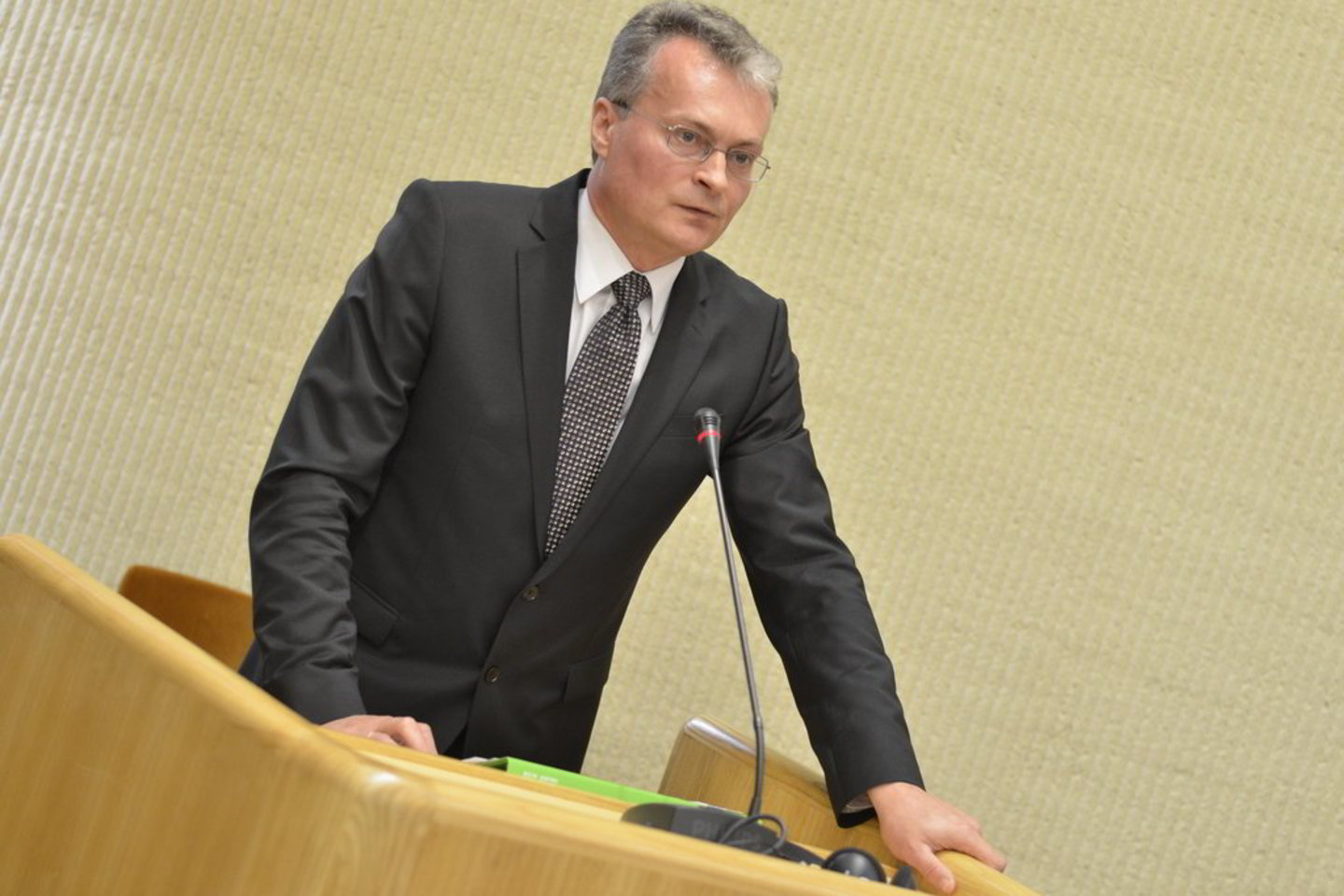 G.Nausėda konferencijoje Seime.