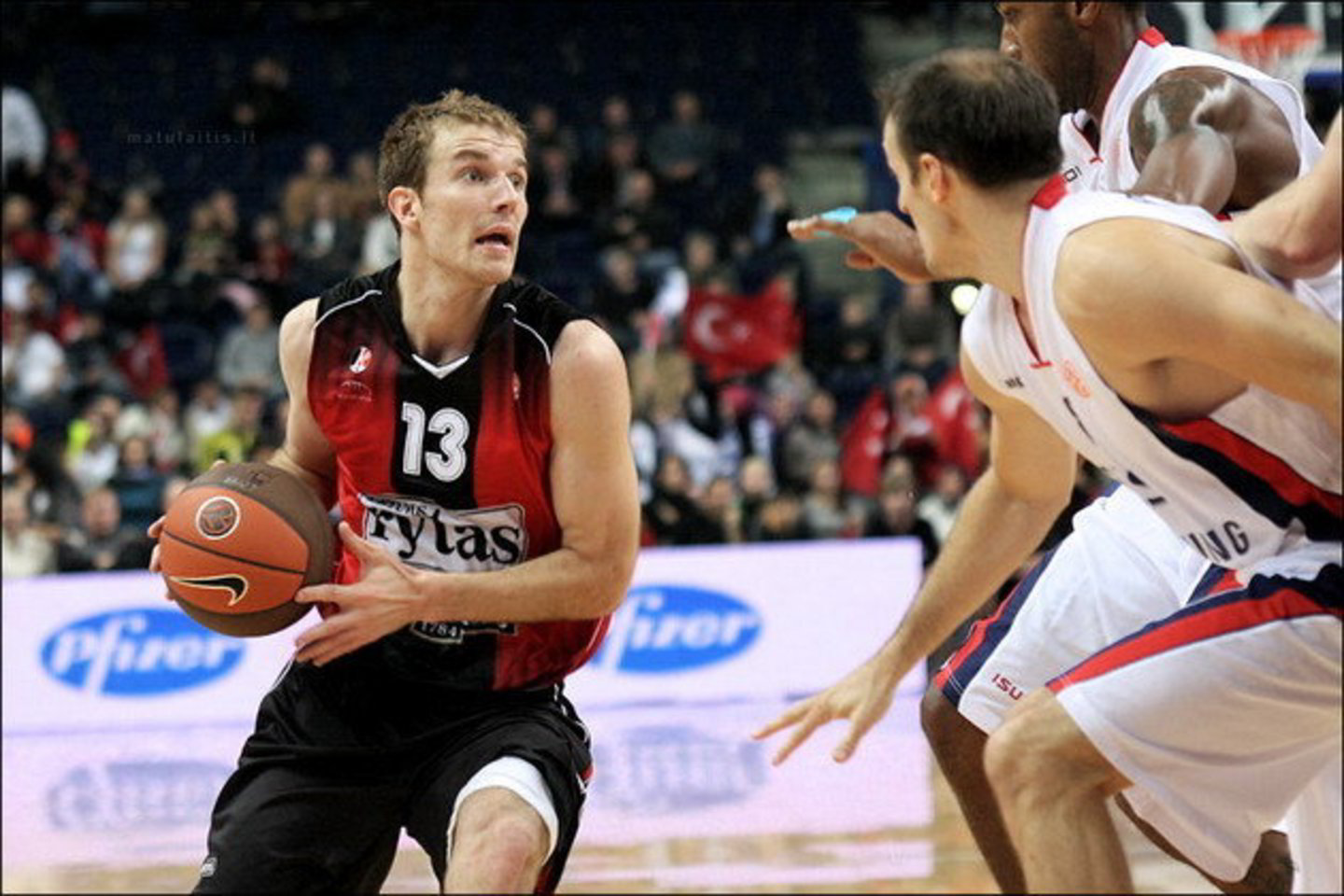 M.Gecevičius mače su PAOK įmetė 18 taškų.