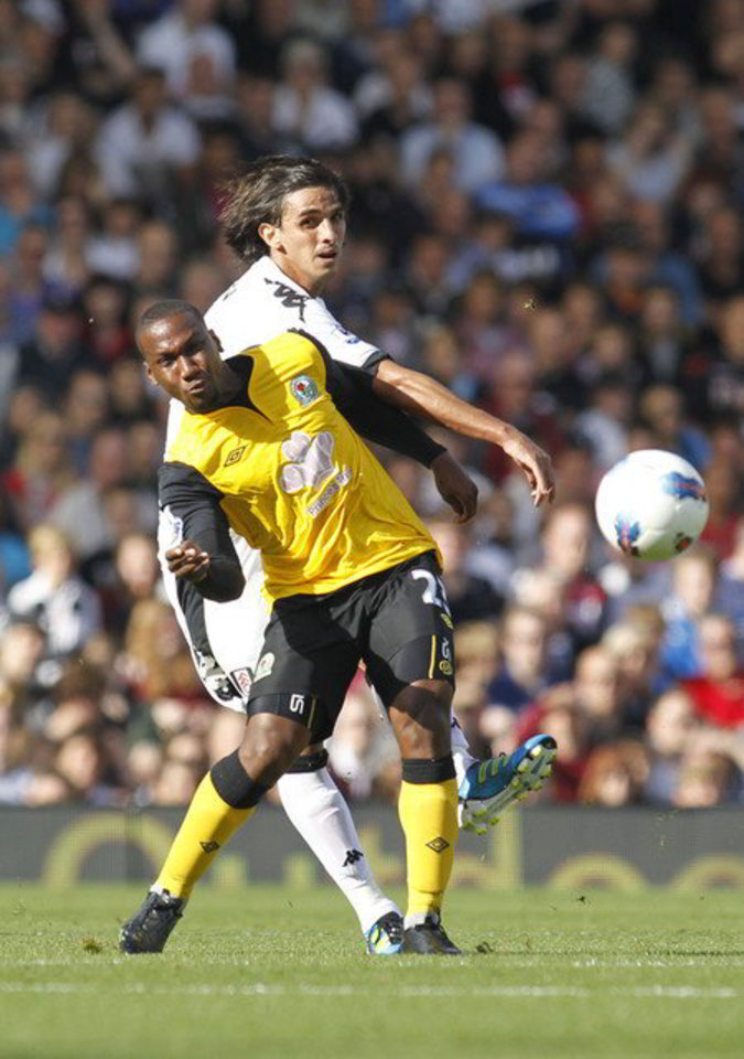 „Fulham“ komanda (balti marškinėliai) išlygino rezultatą.