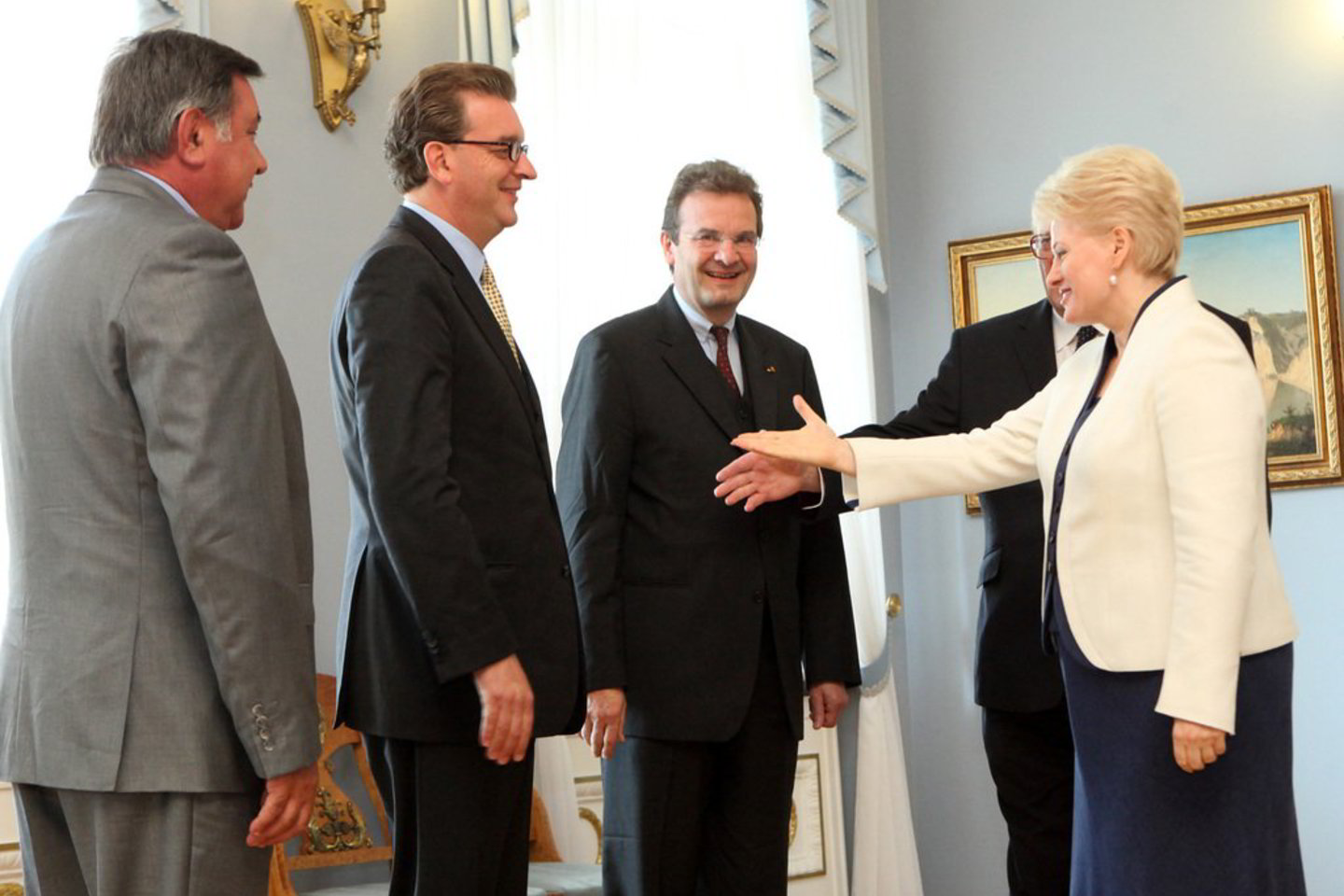 D.Grybauskaitė pirmadienį susitiko su Maltos ordino atstovais.