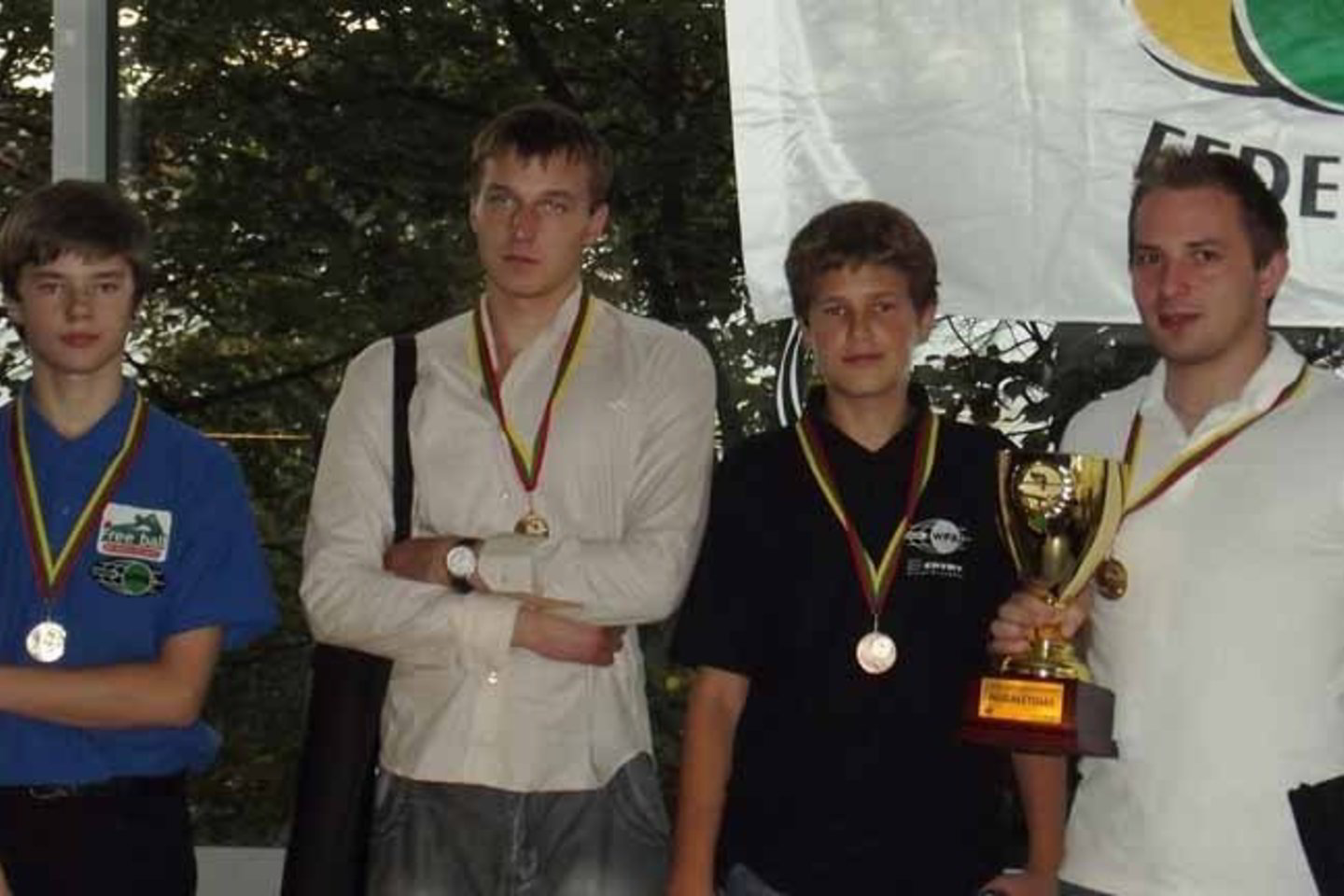 Iš kairės į dešnę R.Kavalnis, O.Gelžinis, T.Rinkevičius, D.Vaidila .