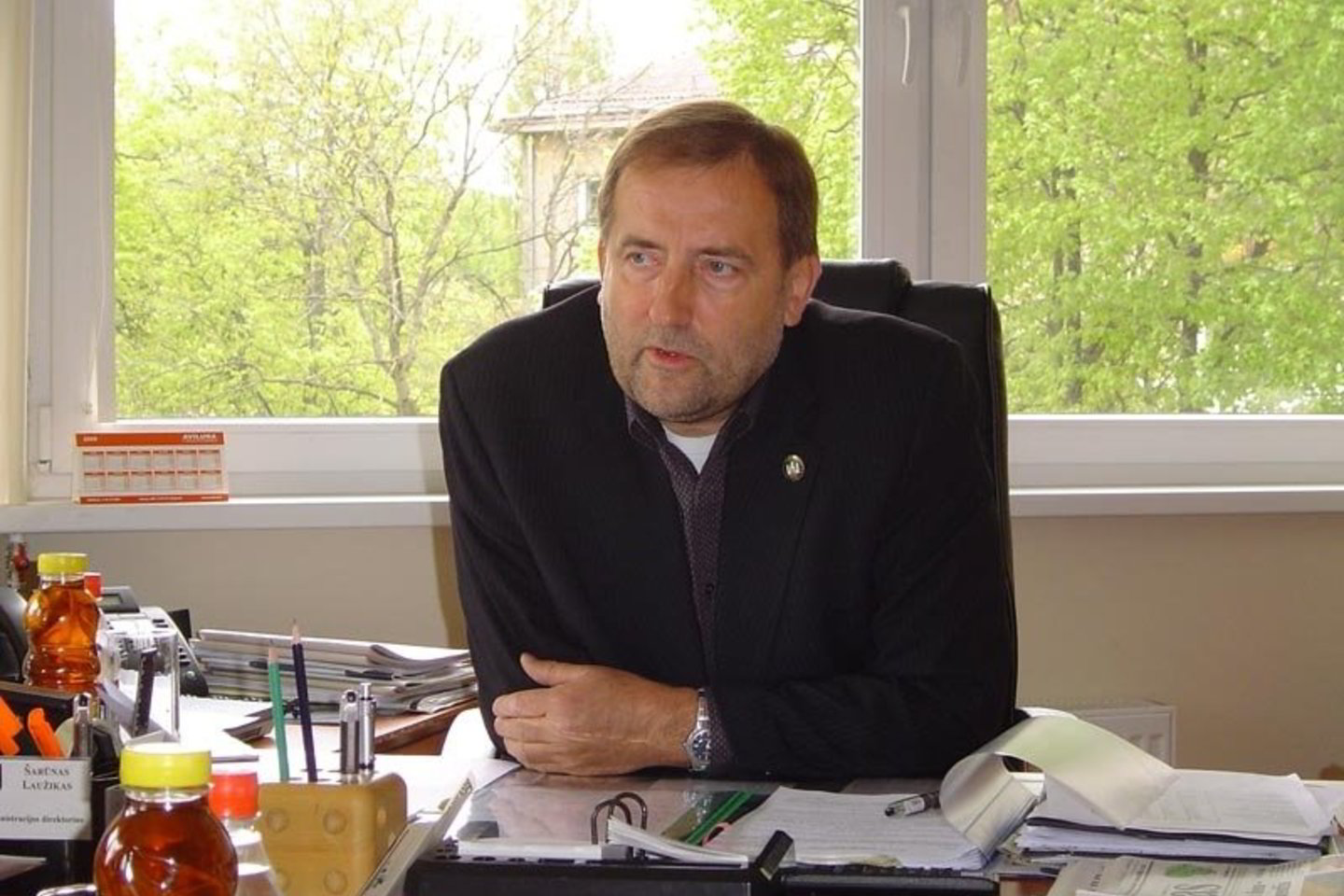 1995 metais Š.Laužikui buvo patikėtas mero postas.