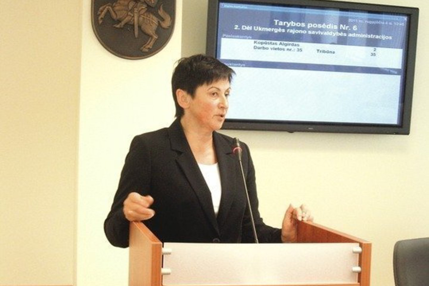 J.Kanapeckienė net ir nesitikėjo, kad naujajai tvarkai niekas nesipriešins.