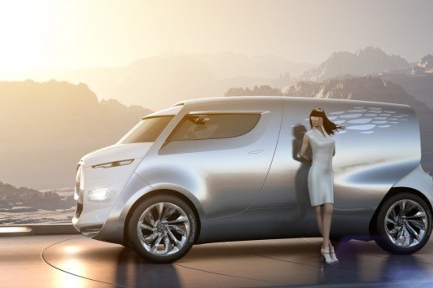 "Citroen Tubik" - labai neįprastas automobilis tiek savo išvaizda, tiek techniniais sprendimais.
