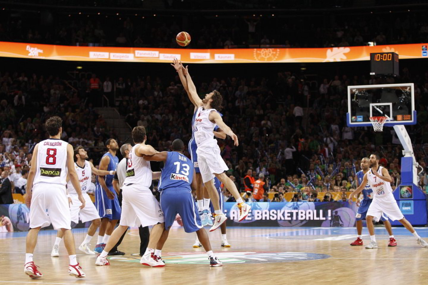 2011-ųjų Europos čempionato finale - Ispanija ir Prancūzija.