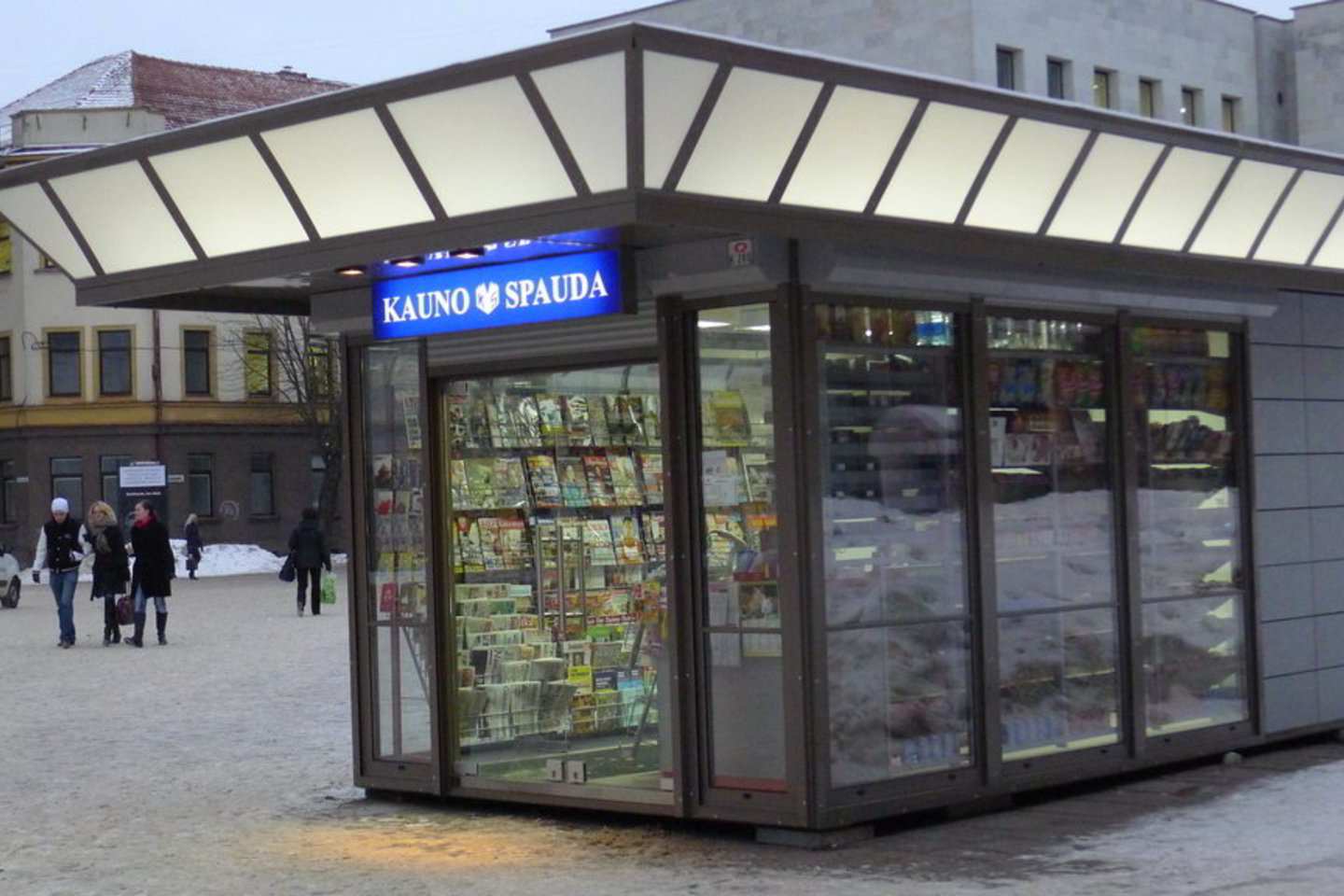 Mokesčius galima mokėti ir kioske.
