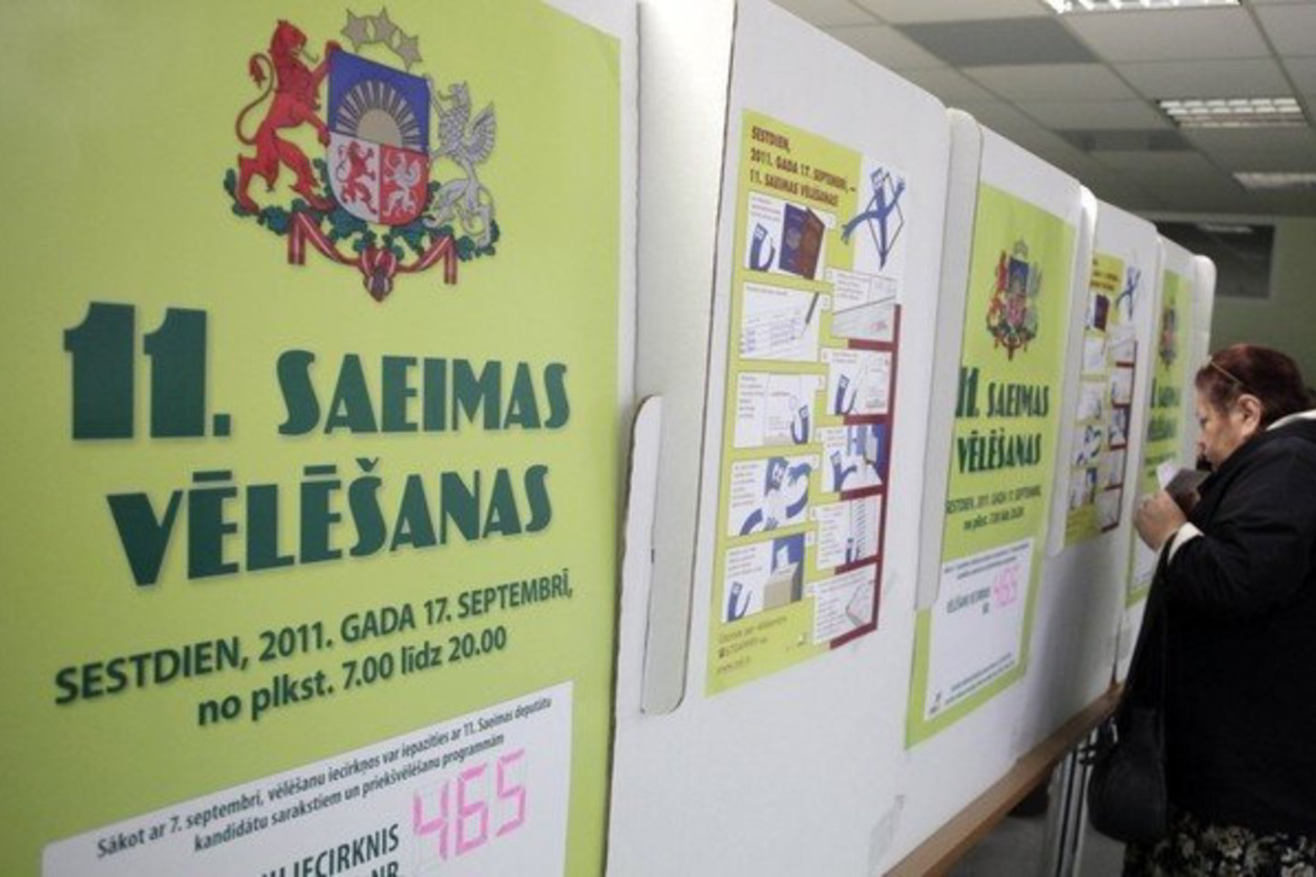 Latvijoje rinkimus laimėjęs „Santarvės centas“ užsitikrino 31 mandatą Seime.