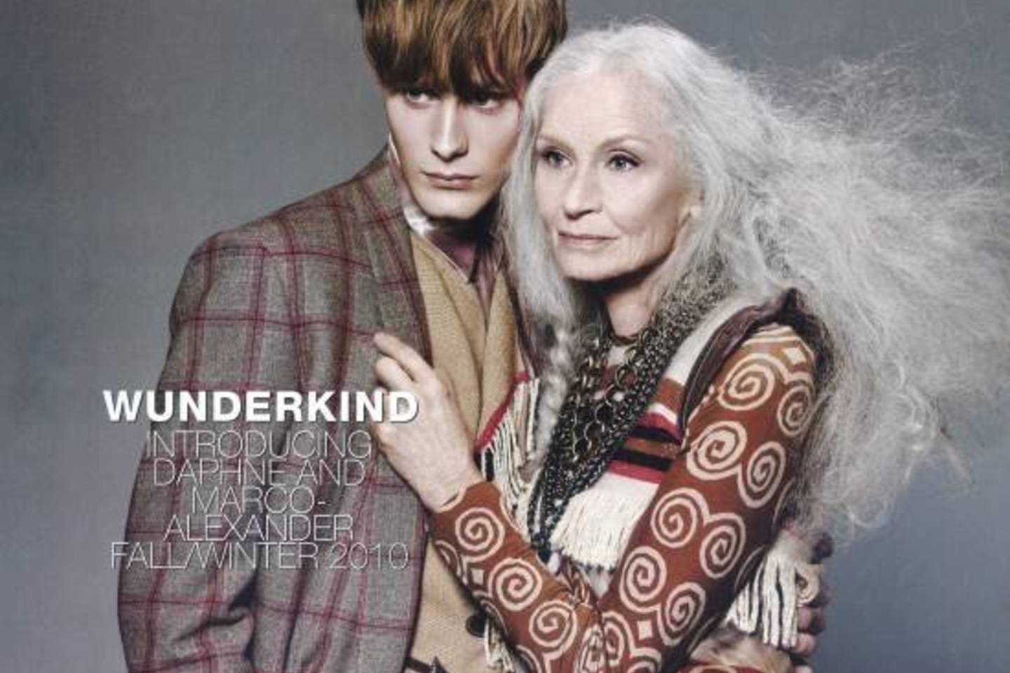 Senolė demonstravo garsaus prekės ženklo „Dolce & Gabbana“ drabužių kolekcijas bei pozavo mados žurnalams „Vogue“ ir „Marie Claire“.