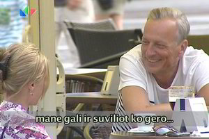 Seimo konservatorius S.Stoma merginai siūlė savo padėjėjos darbą per lovą ir gyrėsi esąs neprastesnis už patį V.Landsbergį (papildyta 16 val., video)