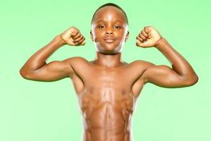 Neįtikėtinai išlavintą pilvo raumenyną turintis dešimtmetis aktyviai agituoja sportuoti tunkančius JAV vaikus (nuotraukos)