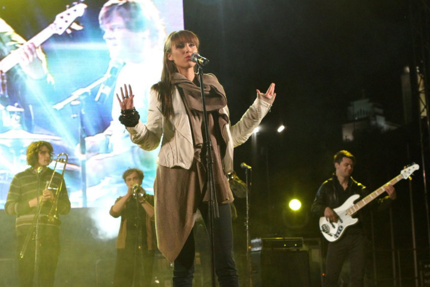 "Kaunas jazz 2011", "Saulės kliošas", koncertas Vienybės aikštėje