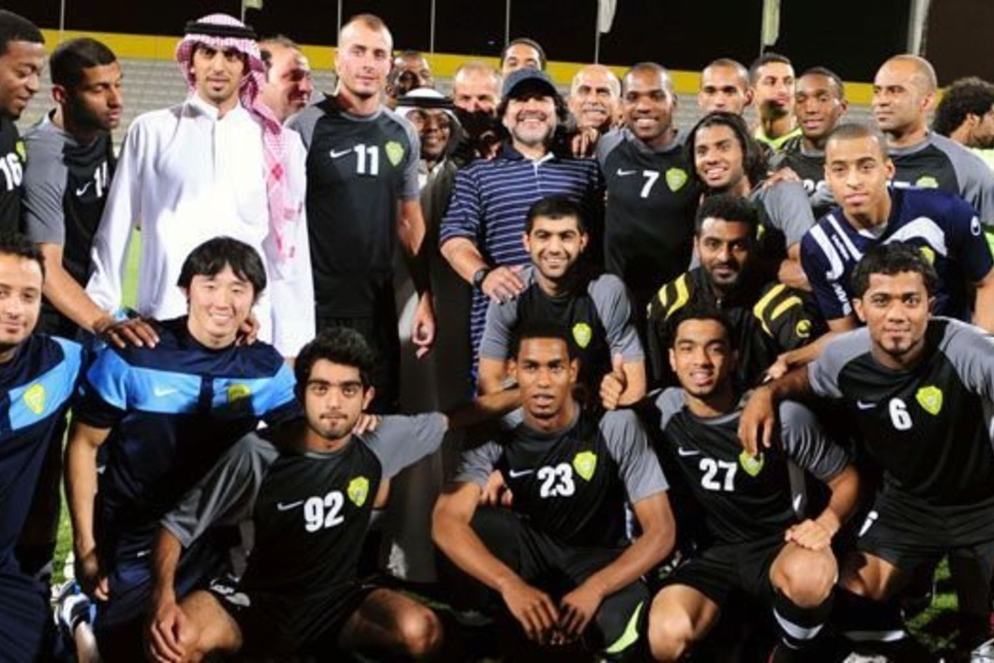 D.Maradona treiniruoja Jungtinių Arabų Emyratų futbolo klubą „Al Wasl“.