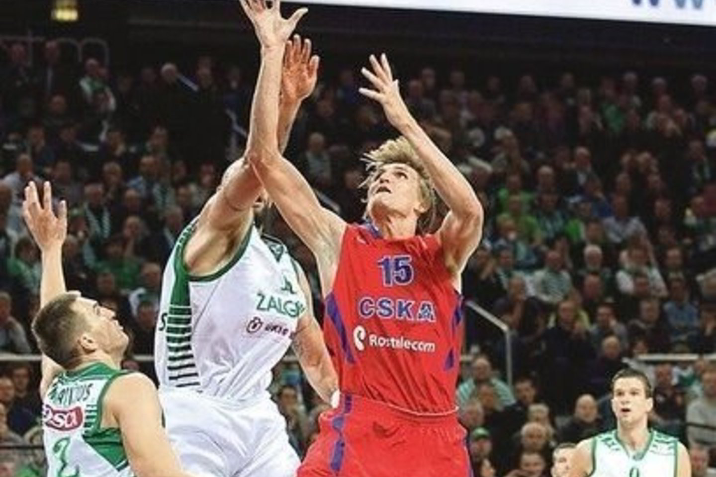 CSKA komandos lyderis A.Kirilenka per rungtynes pirmadienio vakarą Kaune su „Žalgiriu” aikštėje darė, ką norėjo.
