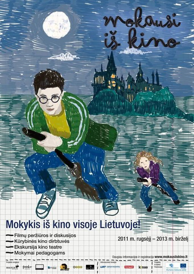 Projektas „Mokausi iš kino“ skatina šalies moksleivius kritiškai vertinti supančius vaizdus.
