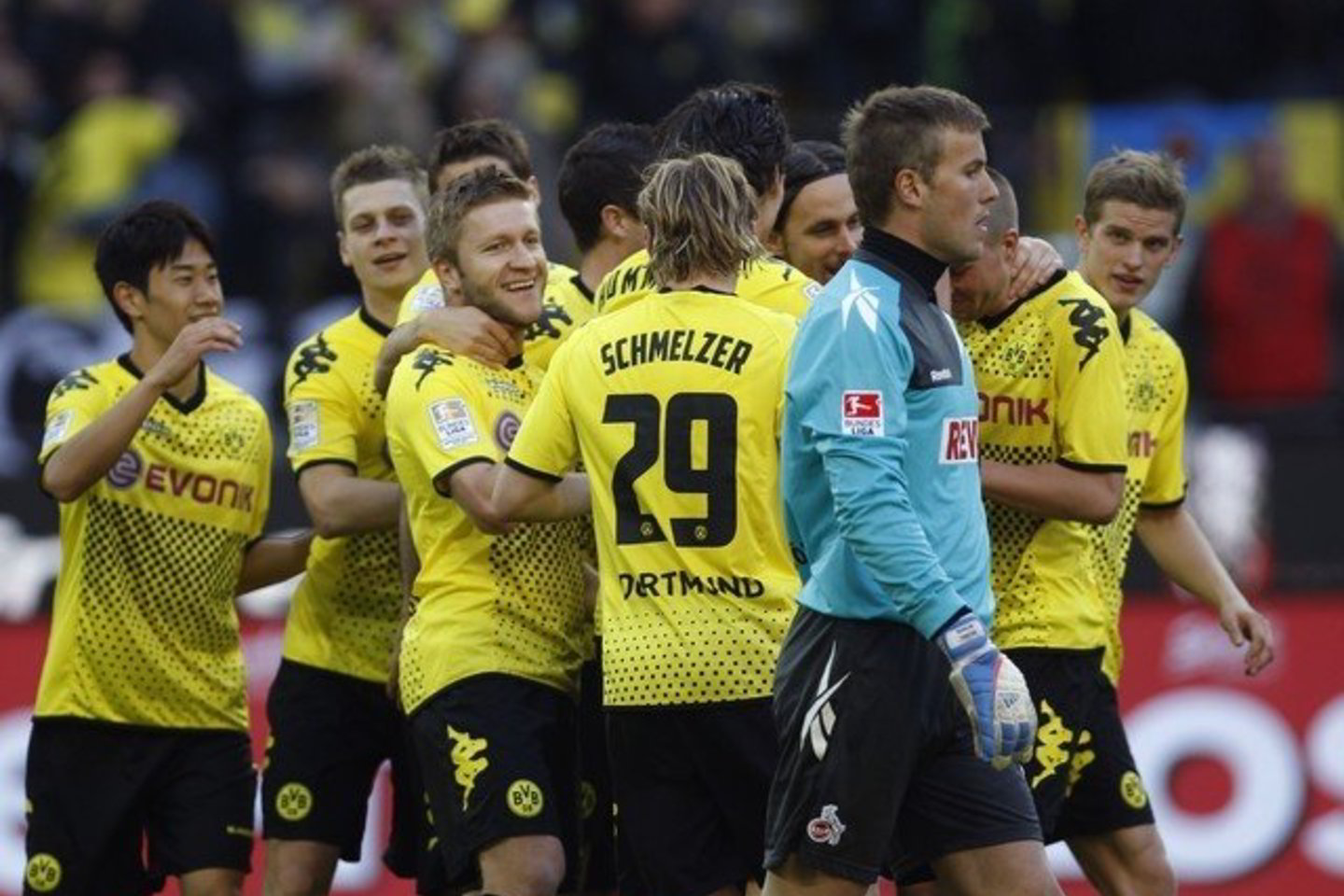 „Borussia“ futbolininkai užima antrąją vietą čempionate.