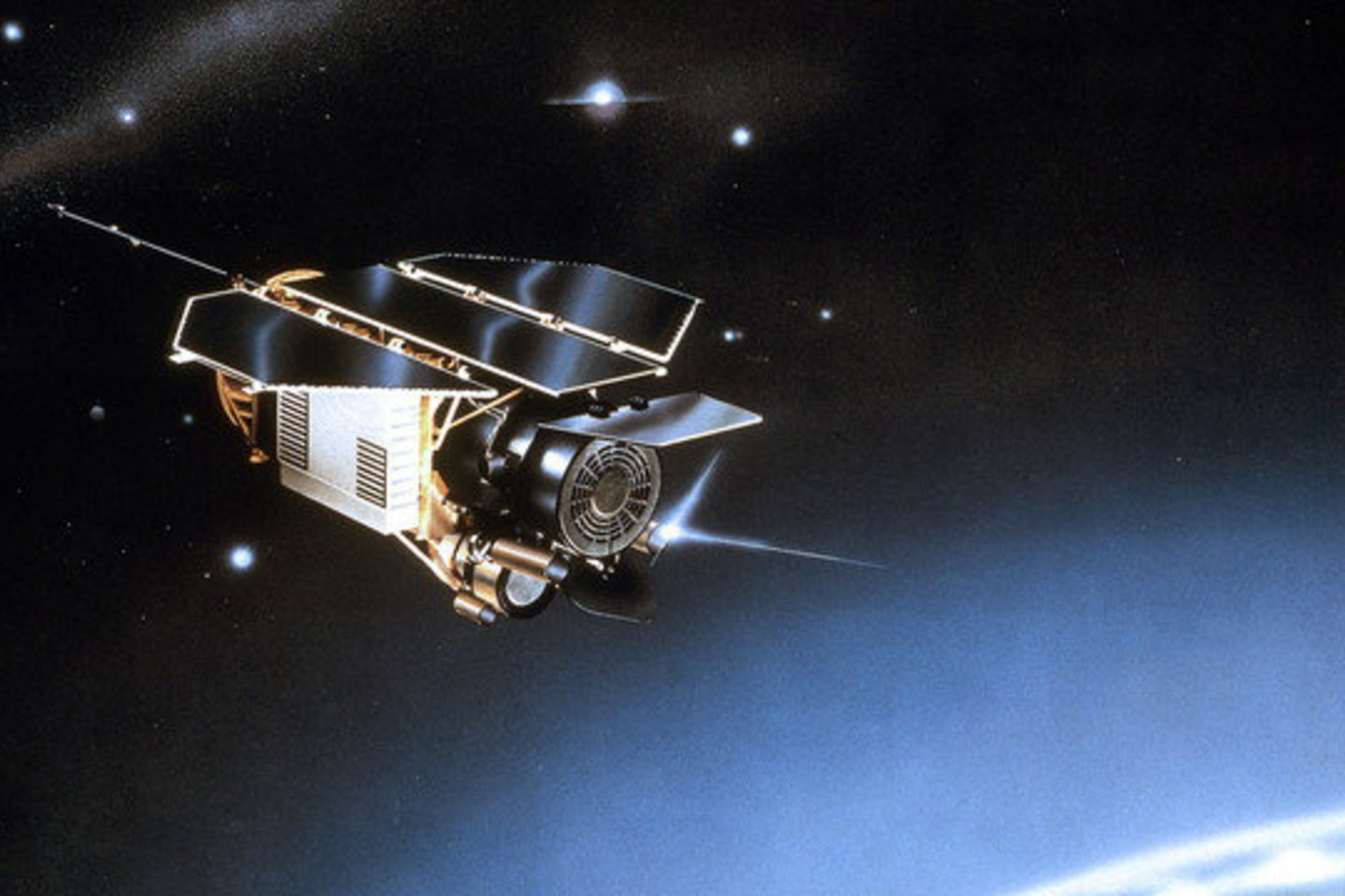 ROSAT palydovas į orbitą buvo paleistas 1990 metais.