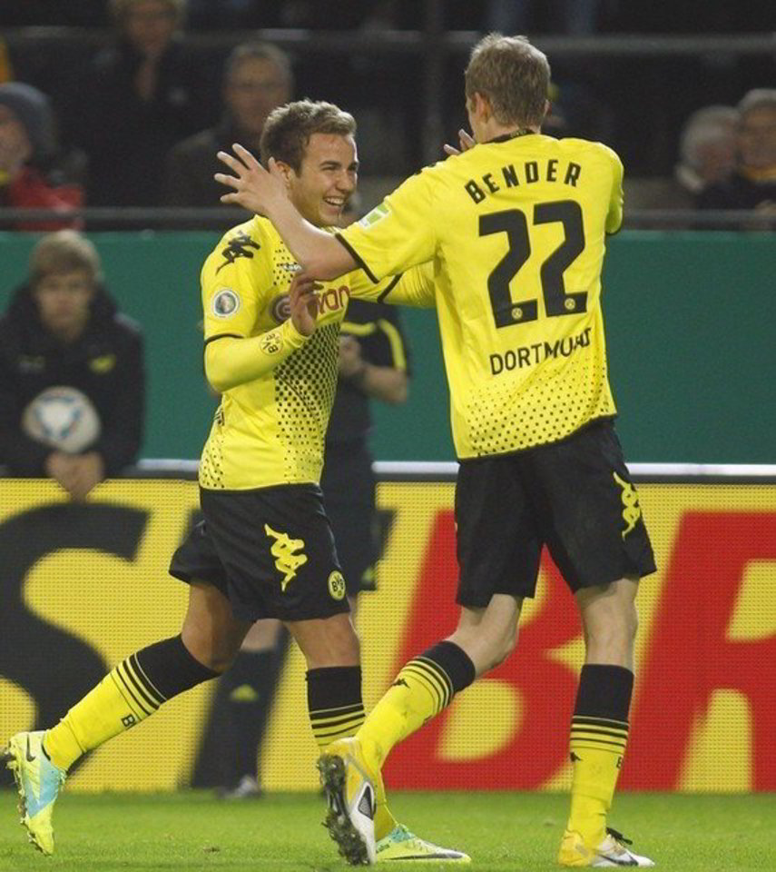 „Borussia“ futbolininkai įveikė antrosios lygos komandą.