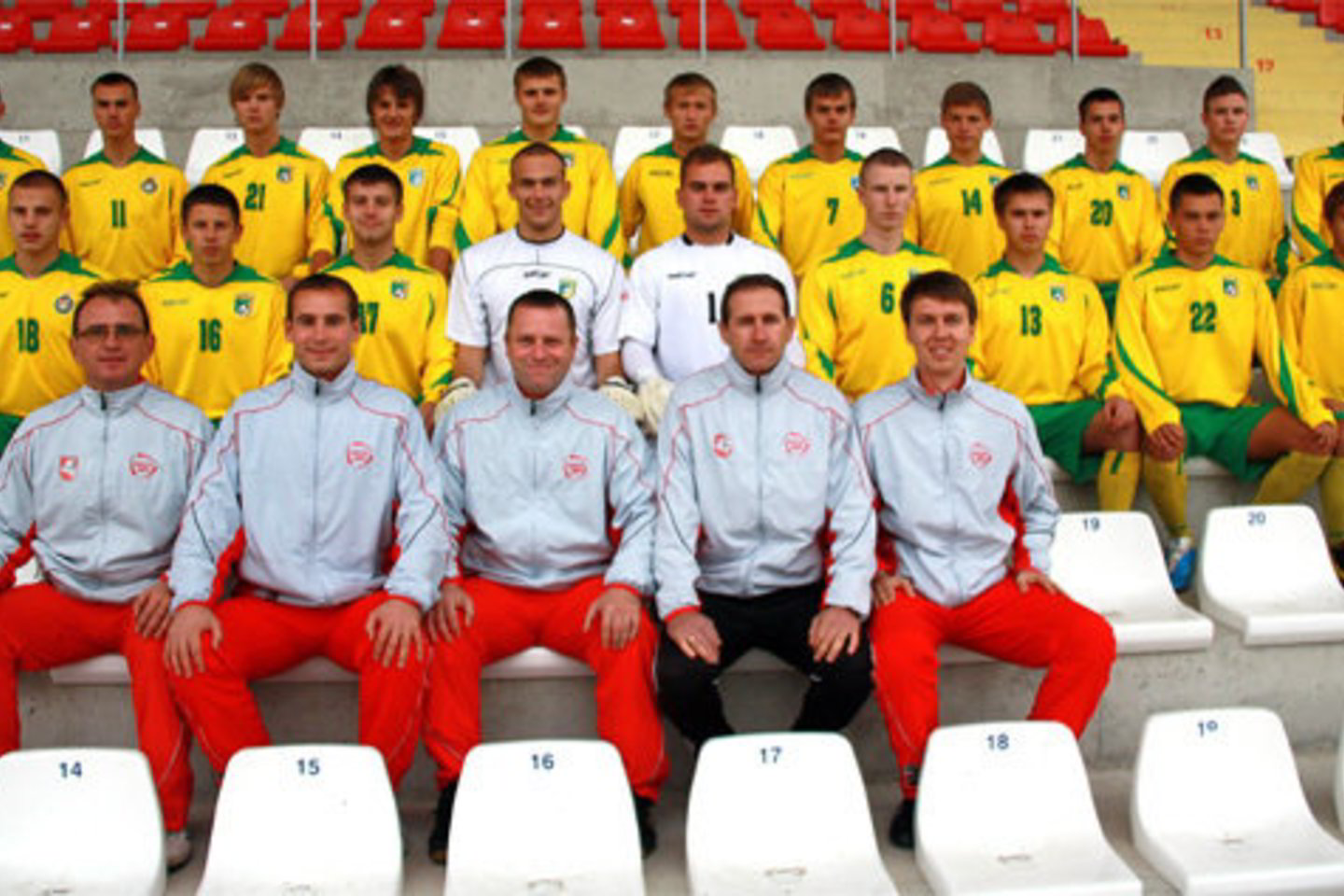 Lietuvos U-19 futbolo rinktinė.