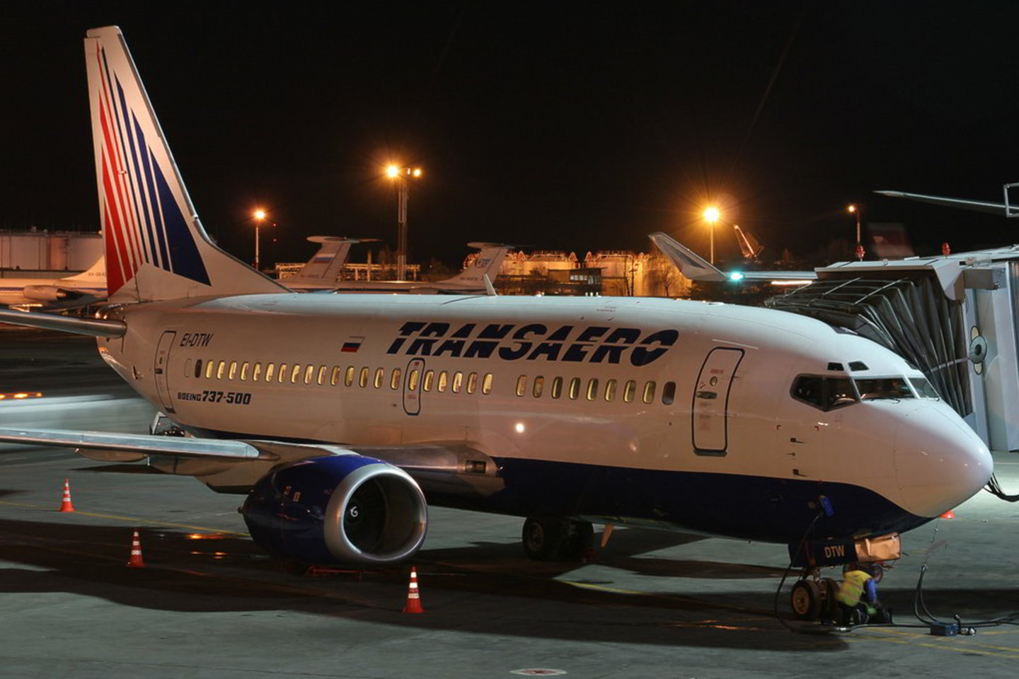 "Transaero" "Boeing 737-500"