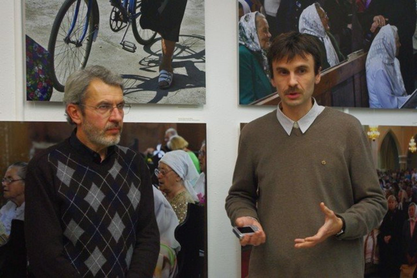 A.Baltėnas ir V.Vaitkevičius (dešinėje).