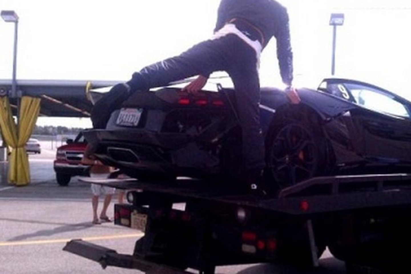 Floridos valstijoje (JAV) buvo sudaužytas antras „Lamborghini Aventador“. Pirmasis „krito“ Europoje.