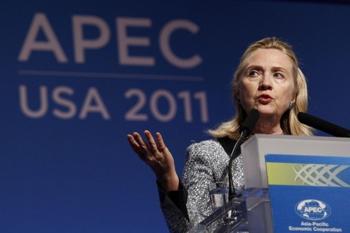 H.Clinton ragino sunerimti dėl Irano veiksmų.