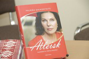 Pristatyta pirmoji P.Galkontaitės autorinė knyga „Atleisk“ (nuotraukos)