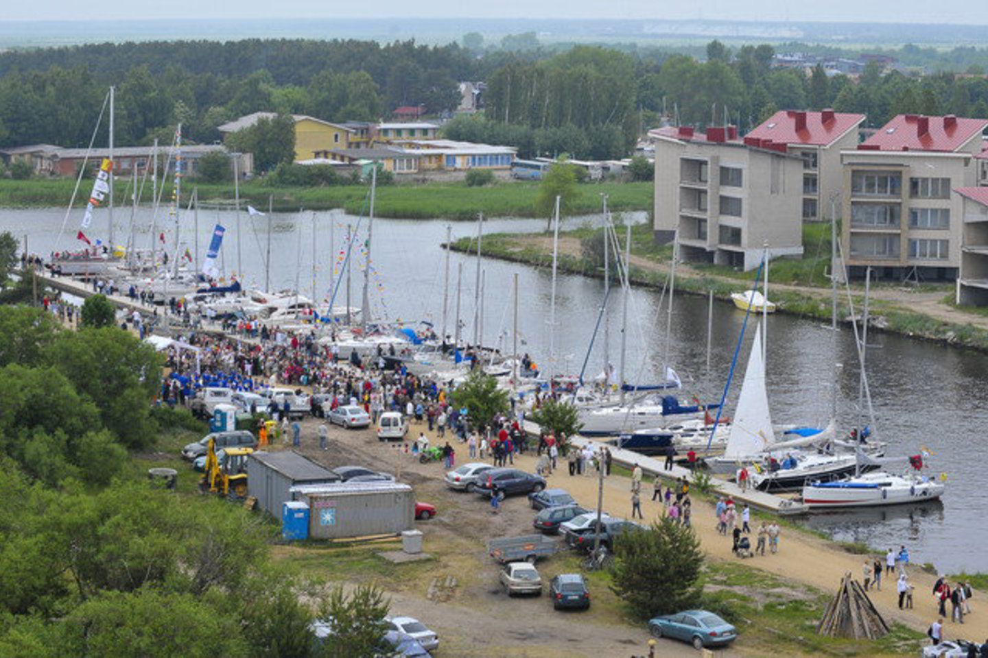 Atstatytame Šventosios uoste tilptų 655 laivai, iš jų 495 akvatorijoje.