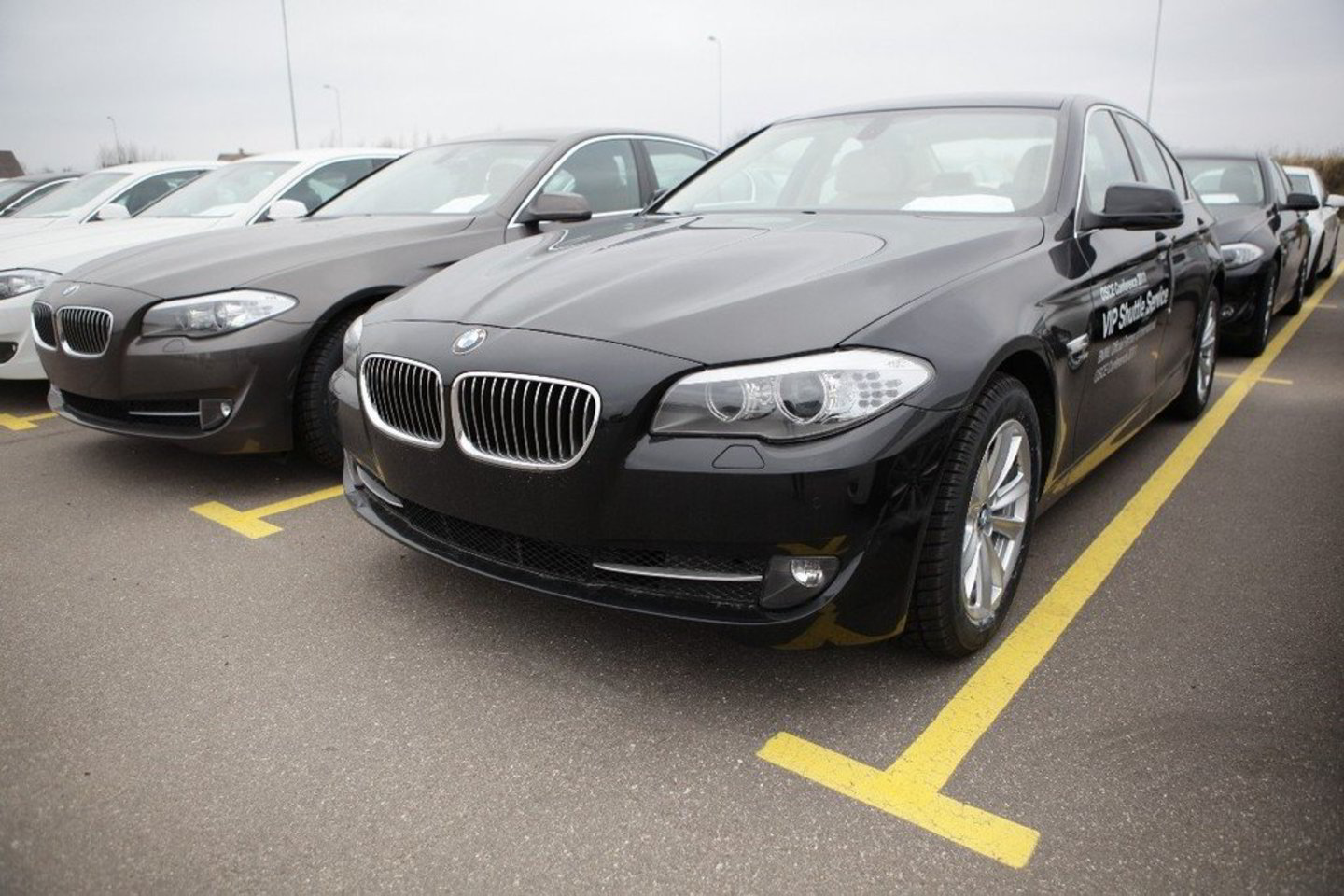 Į ESBO renginį susirinkę Europos, Šiaurės Amerikos ir Azijos šalių ministrai abi dienas bus aprūpinti naujausio BMW 5 serijos modelio automobiliais bei vairuotojais.