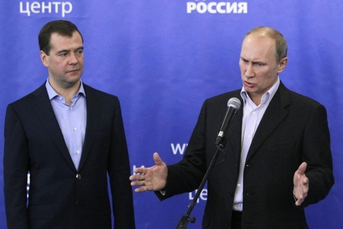 D.Medvedevas ir V.Putinas netrukus sužinos tautos vertinimą.