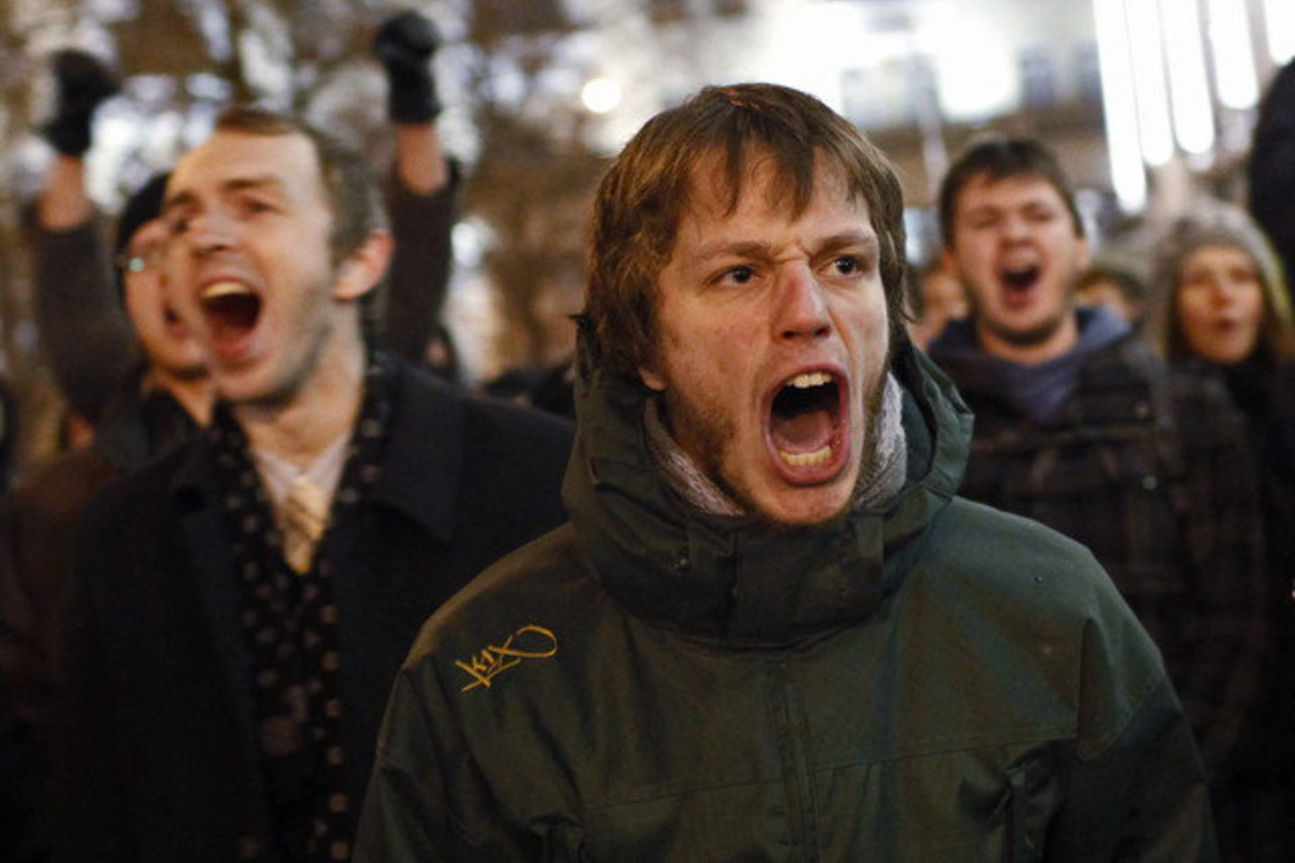 Maskvoje nesiliauja protestai.