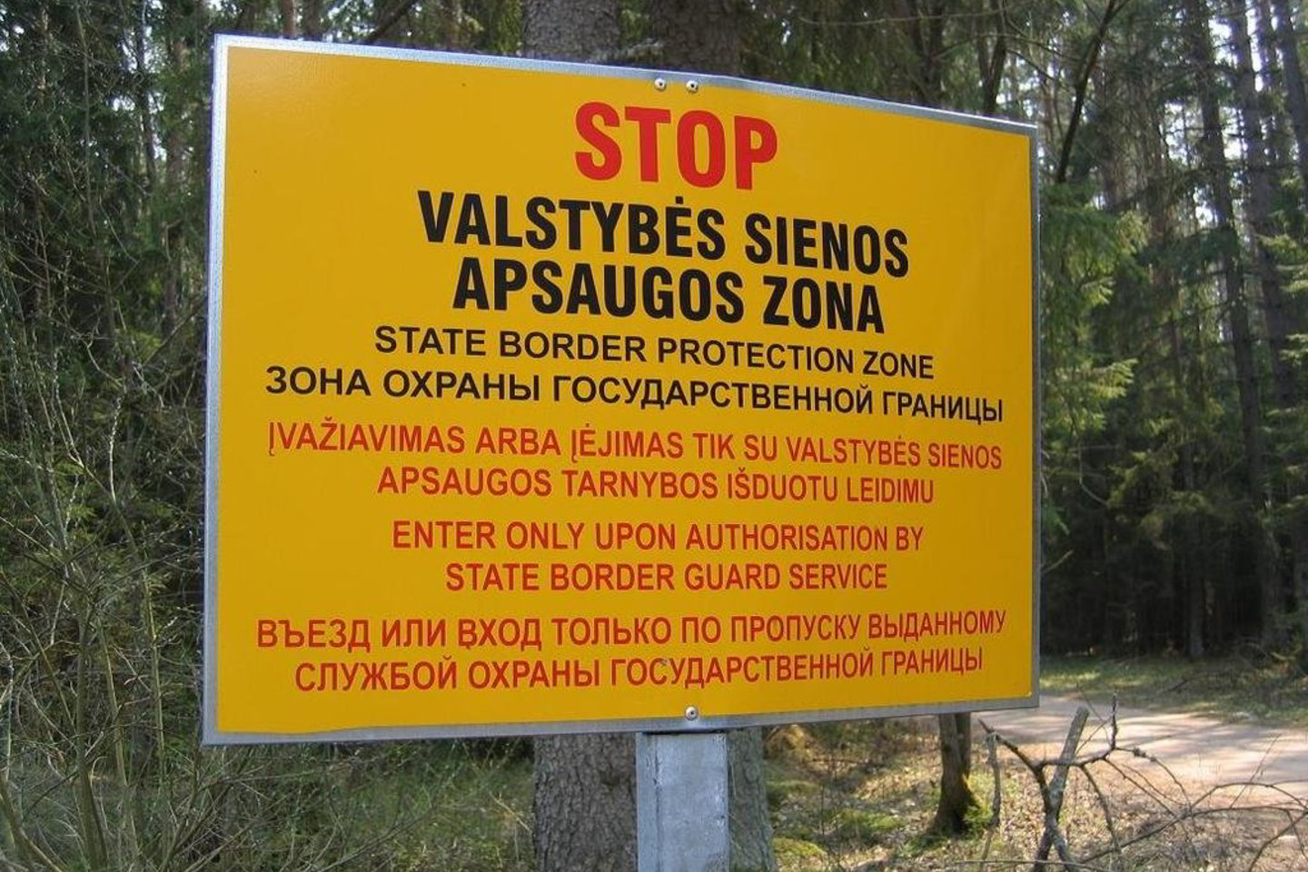 VSAT Vilniaus rinktinės Lavoriškių užkardos pasieniečiai prie pat sienos su Baltarusija, Vilniaus rajono Tvankiškių kaimo prieigose, sulaikė 35 metų sostinės gyventoją.